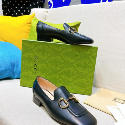 High Quality Luxury Gucci Horsebit Loafers Womens – Style 17747 product detail