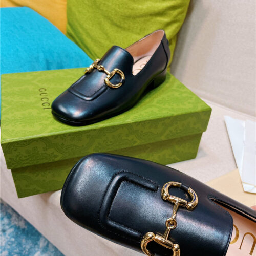 High Quality Luxury Gucci Horsebit Loafers Womens – Style 17747 product detail