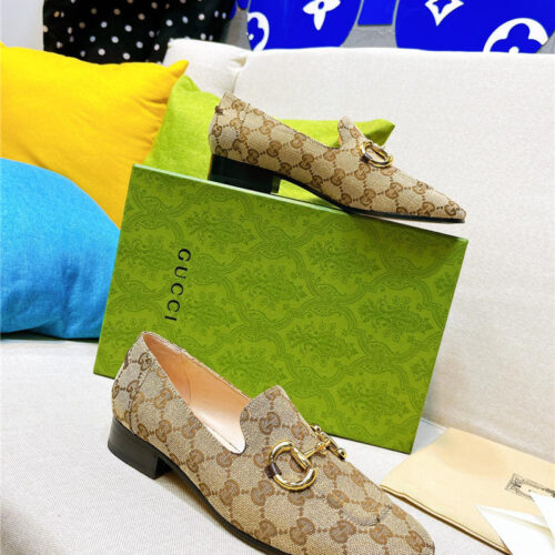 High Quality Luxury Gucci Horsebit Loafers Womens product detail
