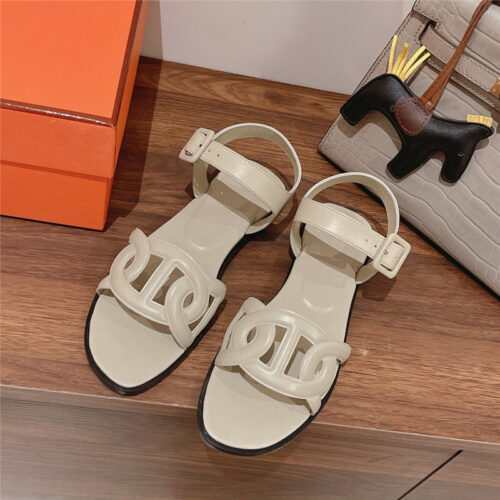 High Quality Luxury Hermes Extra Flat Sandal – Style 93091 product detail