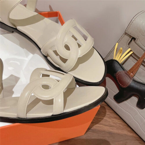 High Quality Luxury Hermes Extra Flat Sandal – Style 93091 product detail