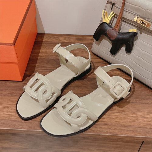 High Quality Luxury Hermes Extra Flat Sandal – Style 93091 alternate view