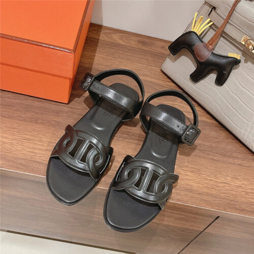 High Quality Luxury Hermes Extra Flat Sandal – Style 60323 alternate view