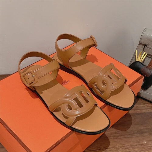 High Quality Luxury Hermes Extra Flat Sandal alternate view