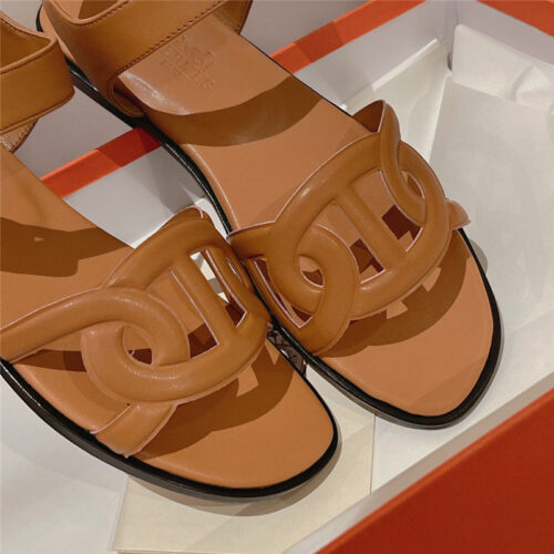 High Quality Luxury Hermes Extra Flat Sandal product detail