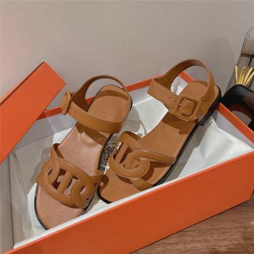 High Quality Luxury Hermes Extra Flat Sandal product detail