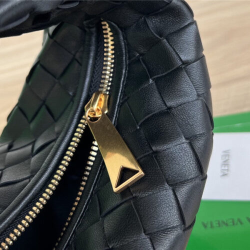 High Quality Luxury Bottega Veneta Jodie With Chain Bag Black product detail