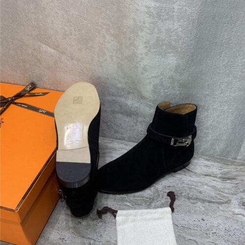 High Quality Luxury Hermes Kelly Ankle Boots – Style 80003 product detail
