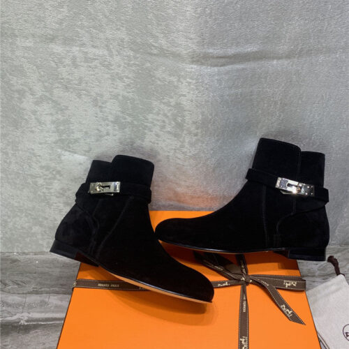 High Quality Luxury Hermes Kelly Ankle Boots – Style 80003 product detail