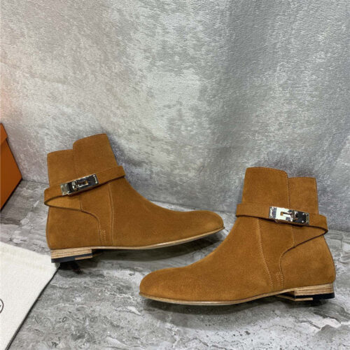 High Quality Luxury Hermes Kelly Ankle Boots – Style 14467 product detail