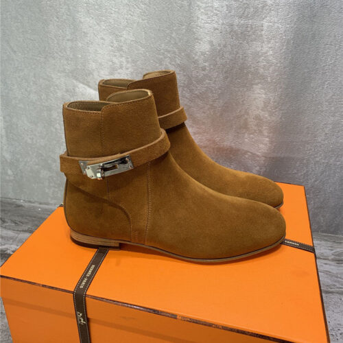 High Quality Luxury Hermes Kelly Ankle Boots – Style 14467