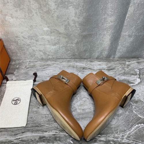 High Quality Luxury Hermes Kelly Ankle Boots product detail
