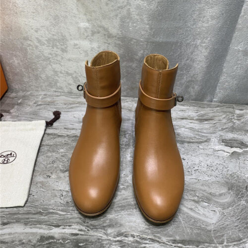High Quality Luxury Hermes Kelly Ankle Boots product detail