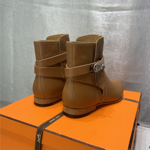 High Quality Luxury Hermes Kelly Ankle Boots product detail