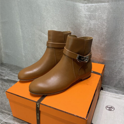High Quality Luxury Hermes Kelly Ankle Boots product detail