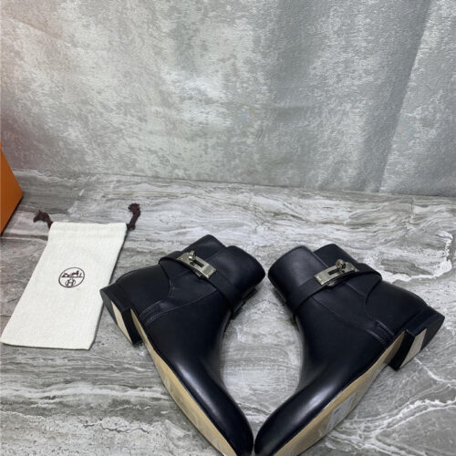 High Quality Luxury Hermes Kelly Ankle Boots – Style 78307 product detail