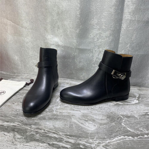 High Quality Luxury Hermes Kelly Ankle Boots – Style 78307 product detail