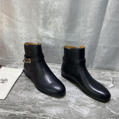 High Quality Luxury Hermes Kelly Ankle Boots – Style 78307 product detail