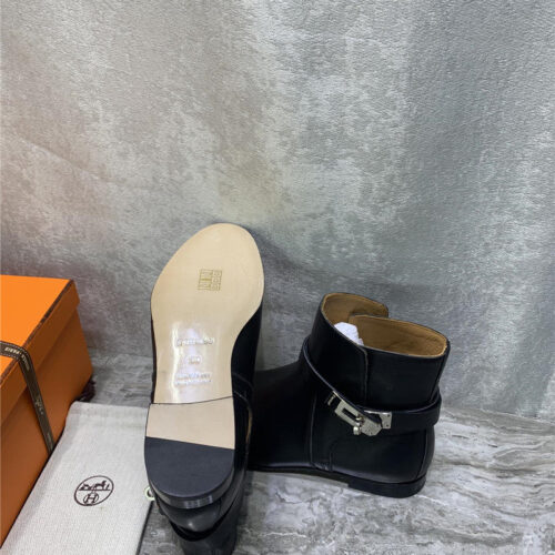 High Quality Luxury Hermes Kelly Ankle Boots – Style 78307 product detail