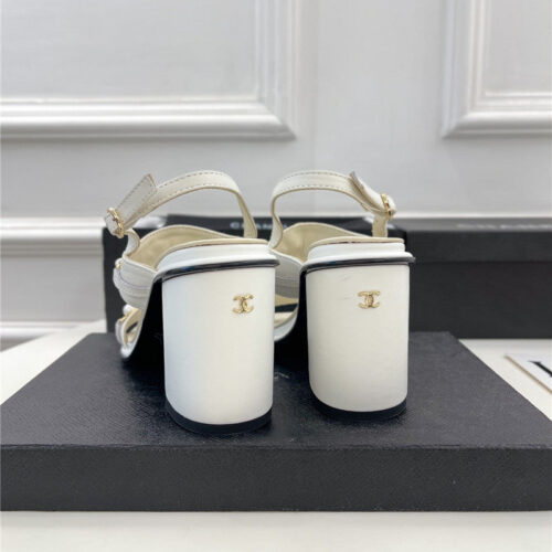 High Quality Luxury Chanel Counter Catwalk Pearl Sandals product detail