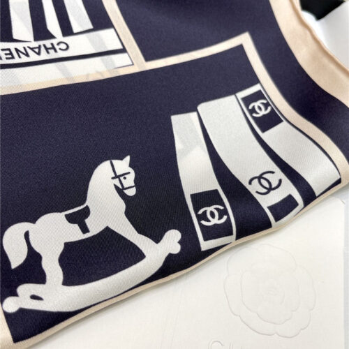 High Quality Luxury Chanel Silk Scarf Womens – Style 25138 product detail
