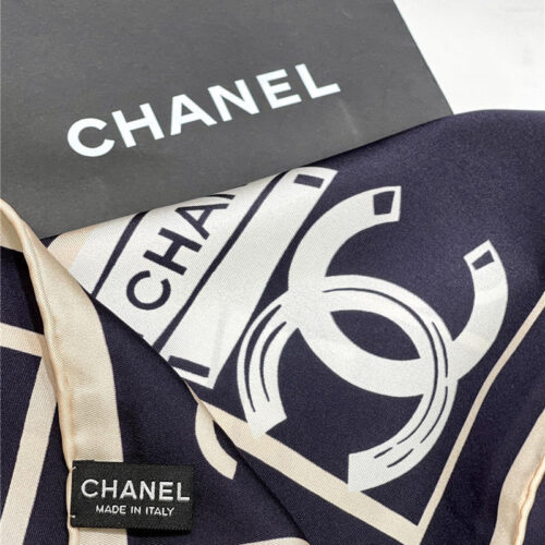 High Quality Luxury Chanel Silk Scarf Womens – Style 25138 product detail