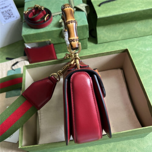 High Quality Luxury Gucci Bamboo 1947 Series Bamboo Small Handbag – Style 03237 product detail