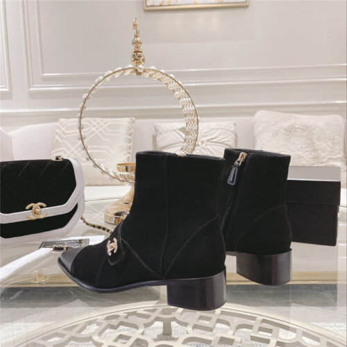 High Quality Luxury Chanel Pointed Toe Ankle Boots product detail