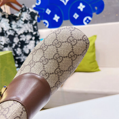 High Quality Luxury Gucci GG Ankle Boots – Style 93779 product detail