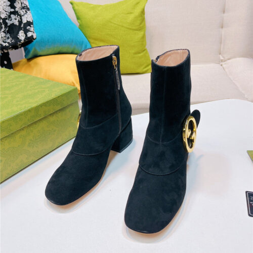 High Quality Luxury Gucci GG Ankle Boots – Style 57619 product detail