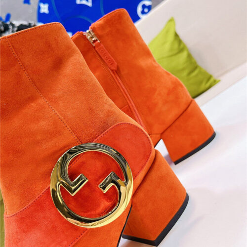 High Quality Luxury Gucci GG Ankle Boots – Style 90387 product detail