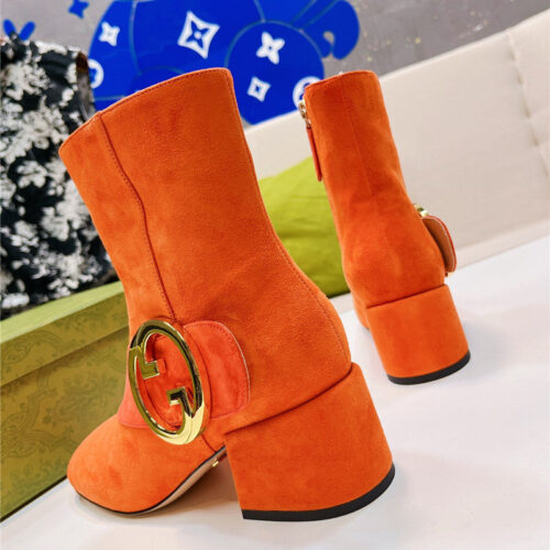 High Quality Luxury Gucci GG Ankle Boots – Style 90387 product detail