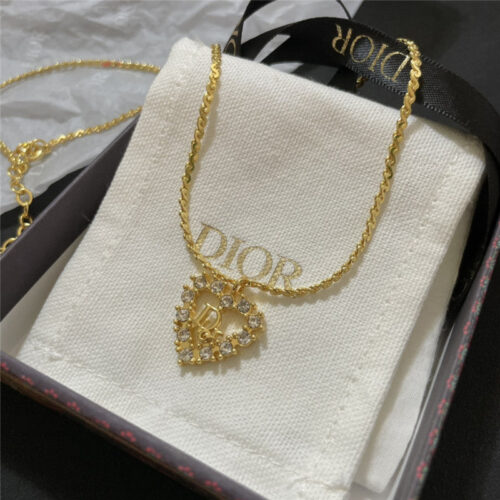 High Quality Luxury Dior Second Hand Necklace