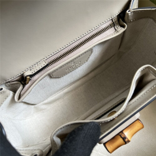 High Quality Luxury Gucci Bamboo 1947 Series Bamboo Small Handbag – Style 03235 product detail