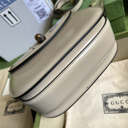 High Quality Luxury Gucci Bamboo 1947 Series Bamboo Small Handbag – Style 03235 product detail