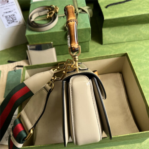 High Quality Luxury Gucci Bamboo 1947 Series Bamboo Small Handbag – Style 03235 product detail