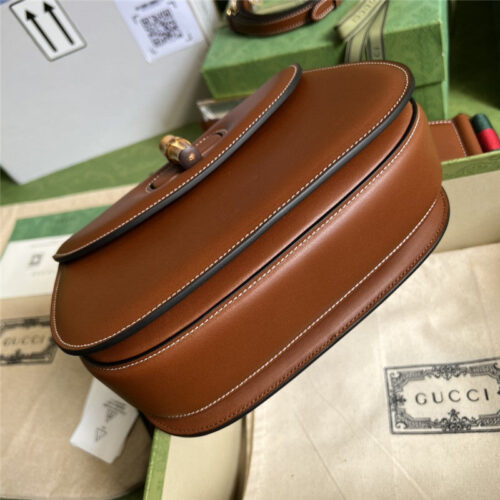 High Quality Luxury Gucci Bamboo 1947 Series Bamboo Small Handbag – Style 03234 product detail