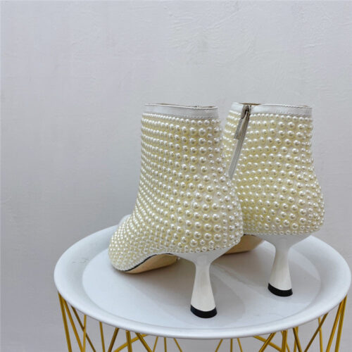 High Quality Luxury Jimmy Choo Pointed Drill Booties product detail