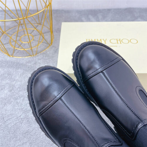 High Quality Luxury Jimmy Choo Platform Booties Womens – Style 97687 product detail