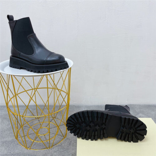 High Quality Luxury Jimmy Choo Platform Booties Womens – Style 97687 product detail