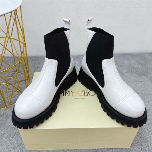 High Quality Luxury Jimmy Choo Platform Booties Womens – Style 70007 alternate view