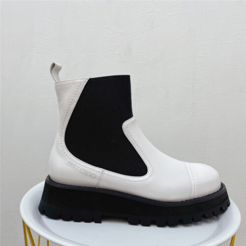 High Quality Luxury Jimmy Choo Platform Booties Womens – Style 70007 product detail