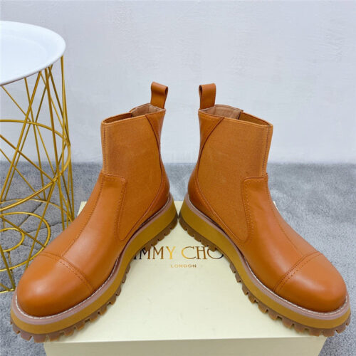 High Quality Luxury Jimmy Choo Platform Booties Womens alternate view