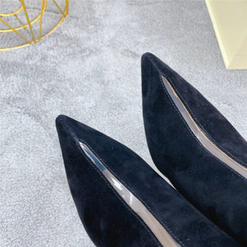 High Quality Luxury Jimmy Choo Pointed Toe Heeled Booties – Style 46807 product detail
