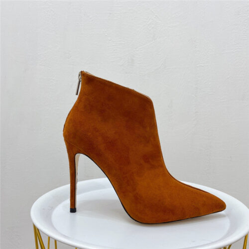 High Quality Luxury Jimmy Choo Pointed Toe Heeled Booties product detail
