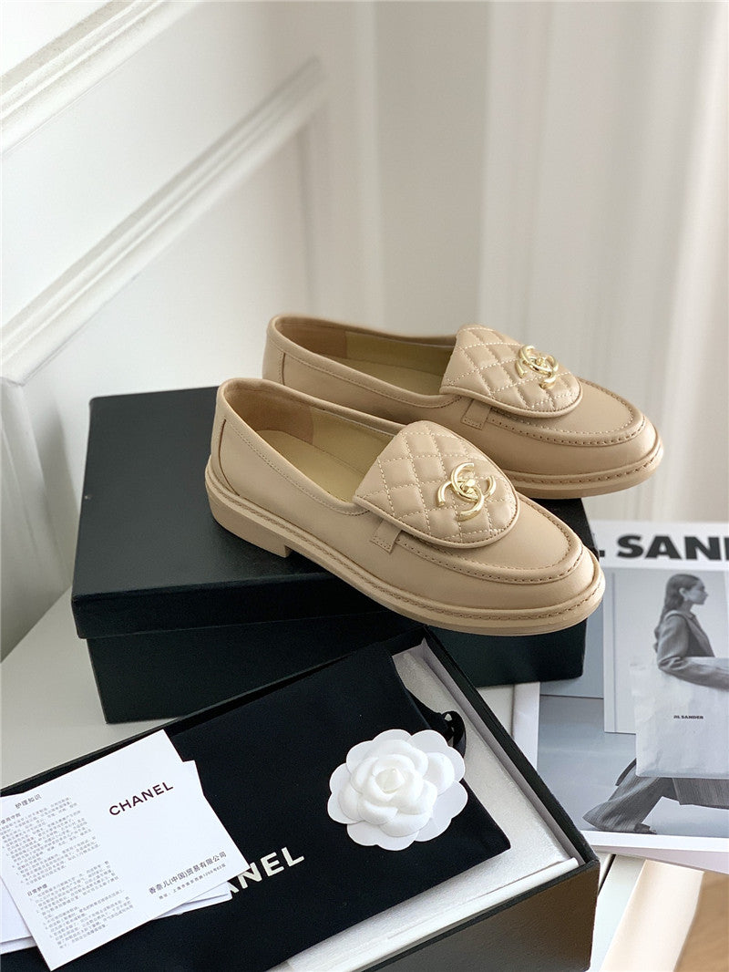 High Quality Luxury Chanel Flap Retro Diamond Loafers