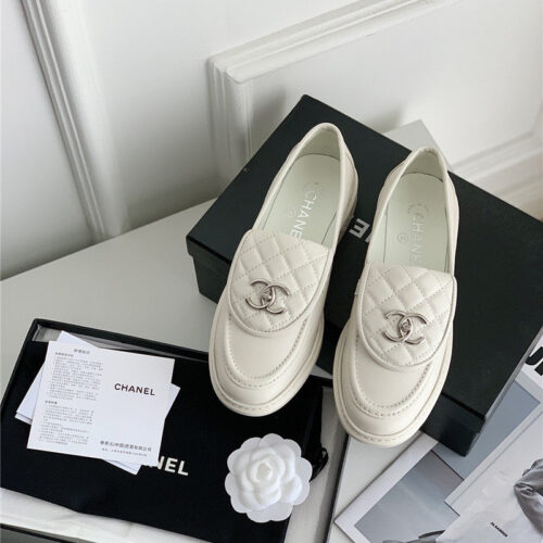 High Quality Luxury Chanel Flap Retro Diamond Loafers – Style 76646 product detail
