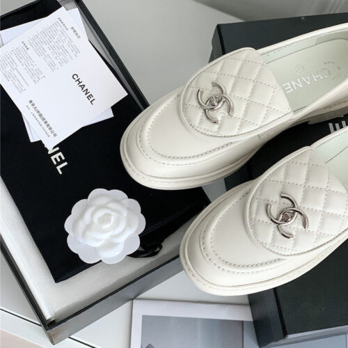 High Quality Luxury Chanel Flap Retro Diamond Loafers – Style 76646 product detail