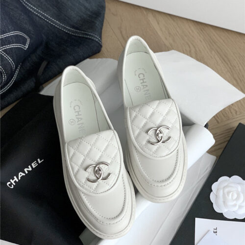 High Quality Luxury Chanel Flap Retro Diamond Loafers – Style 76646 product detail