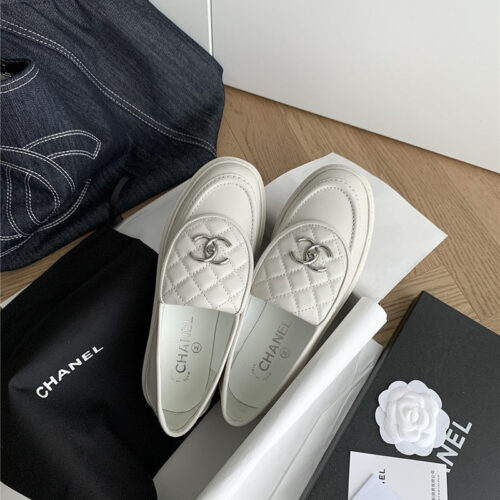 High Quality Luxury Chanel Flap Retro Diamond Loafers – Style 76646 product detail